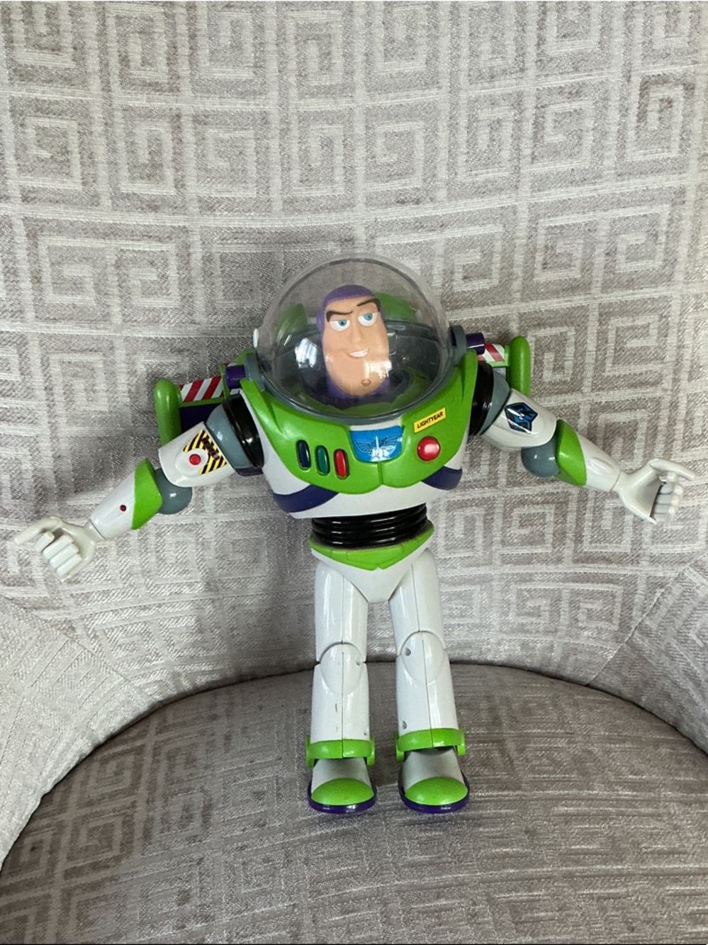 Disney Pixar Thinkway Buzz Lightyear Action Figure - Green & White